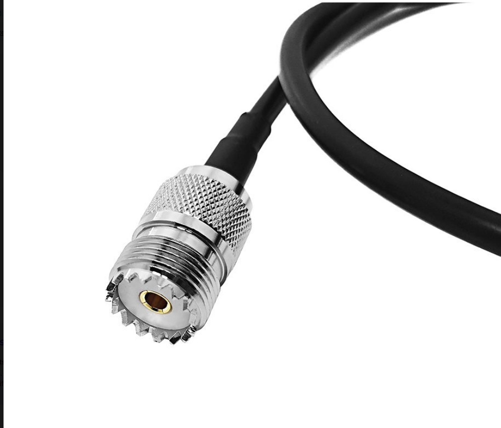 N公头和UHF母头接RG58电缆组件